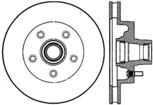 Load image into Gallery viewer, StopTech 71-95 GMC G-Series Front Left Sport Cryo Slotted Rotor