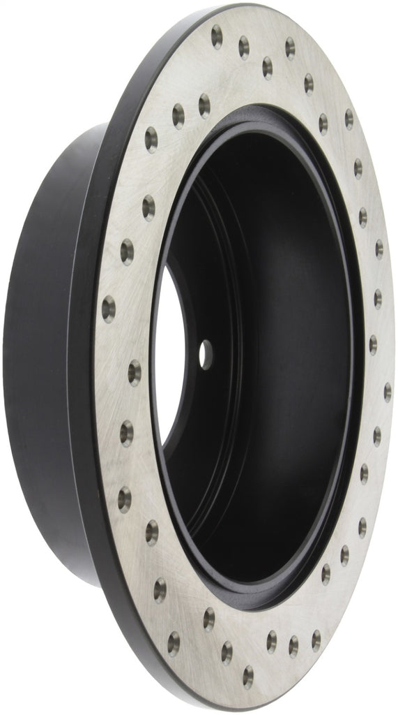 StopTech 95-99 Eagle Talon Tsi Turbo / 94-99 Mitsubishi Eclipse Turbo Drilled Right Rear Rotor