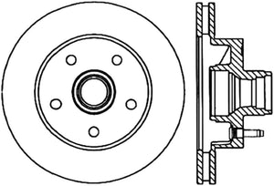 StopTech Slotted & Drilled Sport Brake Rotor