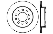 Load image into Gallery viewer, StopTech 03-06 Hyundai Tiburon Slotted &amp; Drilled Left Rear Rotor