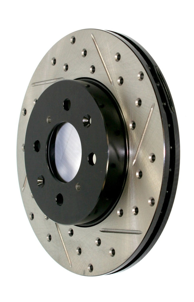 StopTech 14-18 Subaru Forester Sport Slotted & Drilled Rear Right Rotor