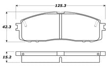 Load image into Gallery viewer, StopTech Street Touring 87-92 MK3 Supra Rear Brake Pads