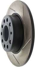 Load image into Gallery viewer, StopTech Power Slot Volkswagen GTI Rear Left Slotted Rotor