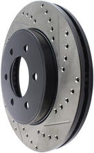 Load image into Gallery viewer, StopTech 04-09 Ford F150 / 06-08 Lincoln Mark LT Front Left Slotted &amp; Drilled Rotor