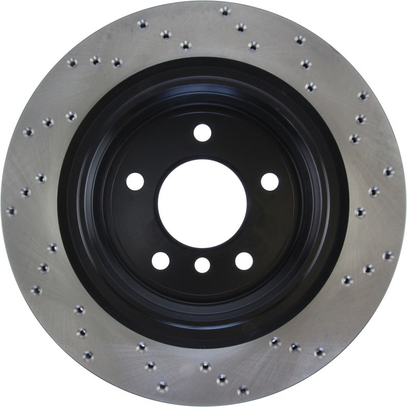 StopTech 98-02 BMW Z3 / 94-99 BMW M3 Drilled Right Rear Cryo Rotor