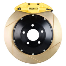 Load image into Gallery viewer, StopTech BBK 05-06 Subaru Legacy GT Rear 2 Piston Yellow Calipers 328x28 Zinc Slotted Rotors