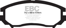Load image into Gallery viewer, EBC 04-06 Hyundai Tiburon 2.7 6 speed Ultimax2 Front Brake Pads