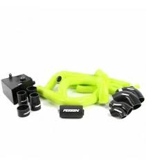 PERRIN 15-21 Subaru STI Front Mount Intercooler Boost Tubes + Hardware - Neon Yellow Tubes