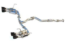 Load image into Gallery viewer, Invidia 2015+ Subaru WRX / STI Gemini/R400 Single Layer Quad Black Tip Cat-Back Exhaust