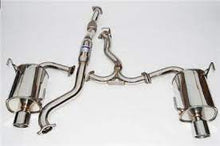 Load image into Gallery viewer, Invidia 08-09 WRX Sedan Q300 Dual Stainless Steel Tip Cat-back Exhaust