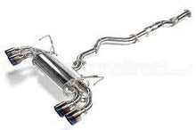 Load image into Gallery viewer, Invidia 08-11 STi Hatch / 11 WRX Hatch Dual Q300 Titanium Tip Cat-back Exhaust