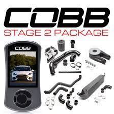 Cobb 16-18 Ford Focus RS Stage 2 Power Package - Black