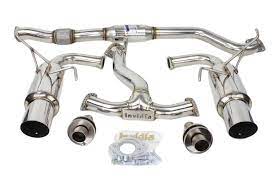 Invidia 15+ Subaru WRX/STI 4dr N1 Twin Outlet Single Layer Tip SS Cat-Back Exhaust