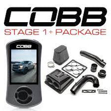 Load image into Gallery viewer, Cobb 17-19 Ford F-150 EcoBoost 3.5L Stage 1+ Redline Carbon Fiber Power Package w/TCM