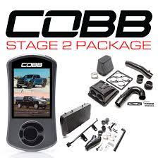Cobb 17-20 Ford F-150 Raptor Stage 2 Redline Carbon Fiber Power Package - Black