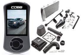 Cobb 17-19 Ford F-150 EcoBoost 3.5L Stage 2 Redline Carbon Fiber Power Package w/TCM - Silver