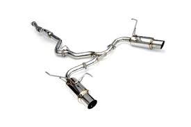 Invidia 08-11 STi Hatch / 11 WRX Hatch Dual N1 Single Layer SS Tipped Cat-back Exhaust