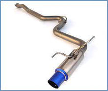 Load image into Gallery viewer, Invidia 2015+ WRX/STi 4 Door 80mm Single Outlet Full Titanium Cat-Back Exhaust