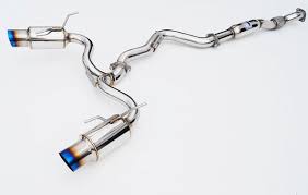 Invidia 08-11 STi Hatch / 11 WRX Hatch Dual N1 Single Layer Titanium Tipped Cat-back Exhaust