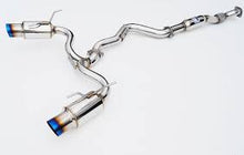 Load image into Gallery viewer, Invidia 08-11 STi Hatch / 11 WRX Hatch Dual N1 Single Layer Titanium Tipped Cat-back Exhaust