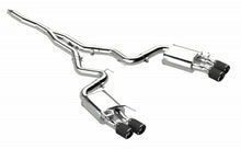 Load image into Gallery viewer, MBRP 2022+ Subaru WRX 3in Cat-Back Dual Split Rear Quad Carbon Fiber Tips Race Profile Exhaust