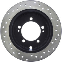 Load image into Gallery viewer, StopTech 95-99 Eagle Talon Tsi Turbo / 94-99 Mitsubishi Eclipse Turbo Drilled Right Rear Rotor