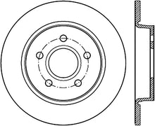 Load image into Gallery viewer, StopTech Power Slot 12-16 Ford Focus Sport Slotted Cyro Rear Left Rotor