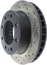 Load image into Gallery viewer, StopTech 00-08 Chevy Avalanche Slotted &amp; Drilled Left Front Rotor