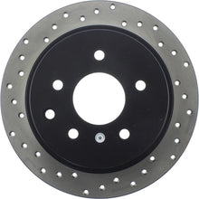 Load image into Gallery viewer, StopTech  02-17 Nissan Altima Cryo Sport Drilled Vented 1-Piece Rear Passenger Side Brake Rotor