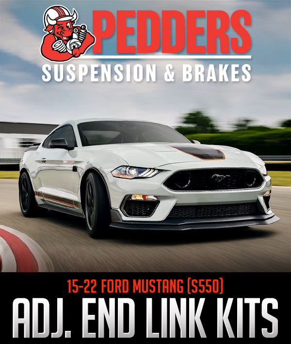 Pedders 15-22 S550 Mustang Adjustable Endlink Kit Front