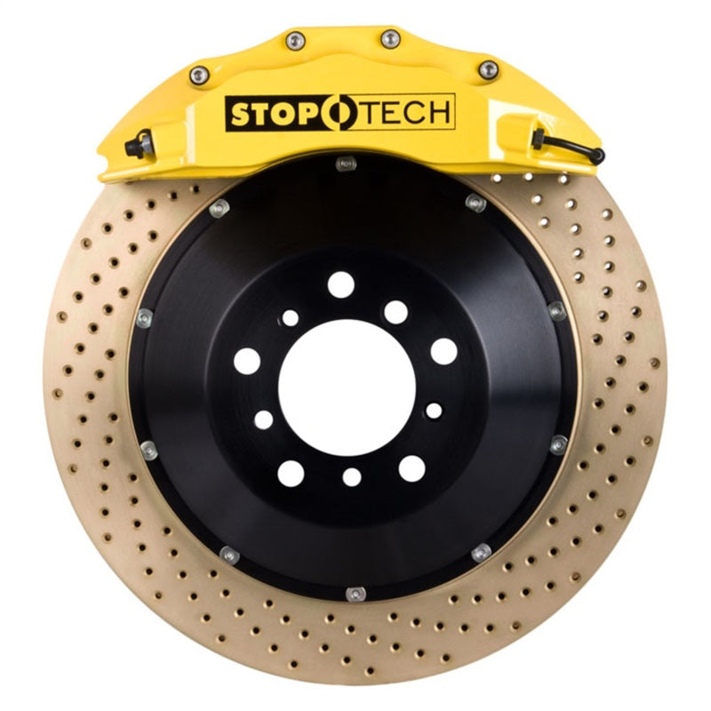 StopTech BBK 14-15 BMW M3 / M4 Front Red ST-60 Calipers 380x32 Zinc Drilled Rotors