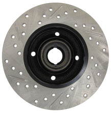 Load image into Gallery viewer, StopTech 99-02 VW Cabrio/Cabriolet / 89-81 Corrado / 93-98 Golf GL Slotted &amp; Drilled Left Rear Roto