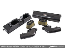 Load image into Gallery viewer, AWE Tuning Porsche 991 (991.2) Turbo and Turbo S S-FLO Carbon Intake