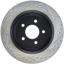 Load image into Gallery viewer, StopTech 03-09 Ford Crown Vic / 03-09 Mercury Grand Marquis Rear Right Slotted &amp; Drilled Rotor