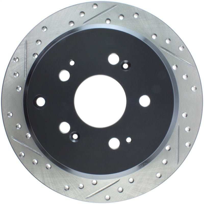 StopTech 05-10 Honda Odyssey SportStop Slotted & Drilled Right Rear Rotor