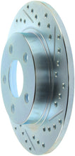 Load image into Gallery viewer, StopTech Select Sport 92-02 Cadillac Eldorado Left Slotted &amp; Drilled Sport Brake Rotor - Rear