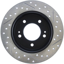 Load image into Gallery viewer, StopTech 11-16 Hyundai Elantra Slotted &amp; Drilled Right Rear Rotor