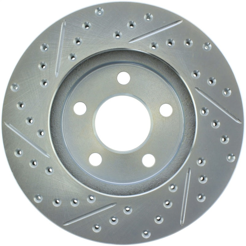 StopTech Select Sport Drilled & Slotted Rotor - Rear Left