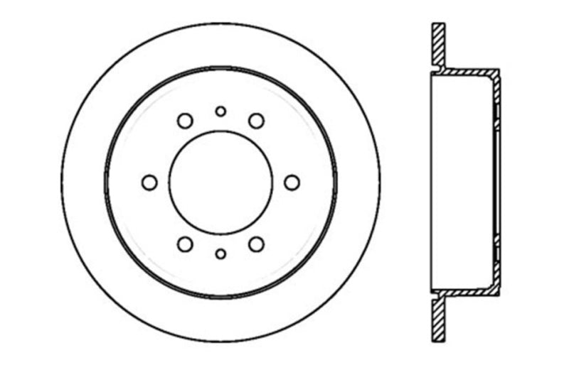 StopTech Drilled Sport Brake Rotor