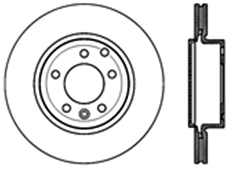 StopTech Slotted & Drilled Sport Brake Rotor