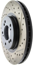 Load image into Gallery viewer, StopTech 99-04 Acura RL Left Front Slotted &amp; Drilled Rotor