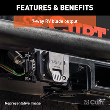 Load image into Gallery viewer, Curt 16-20 Honda Pilot Custom Wiring Connector (7-Way RV Blade Socket)