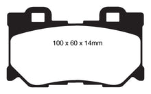 Load image into Gallery viewer, EBC 08-13 Infiniti FX50 5.0 Yellowstuff Rear Brake Pads