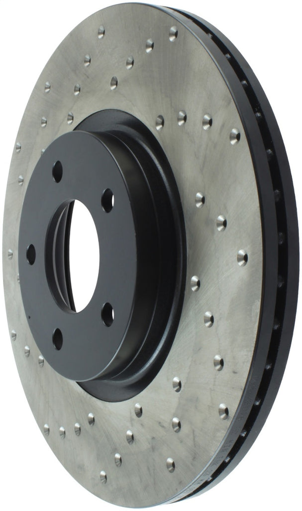 StopTech 07-09 Mazda 3 Right Front Drilled Rotors