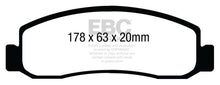 Load image into Gallery viewer, EBC 08-10 Ford F250 (inc Super Duty) 5.4 (2WD) Redstuff Front Brake Pads