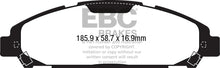 Load image into Gallery viewer, EBC 2015+ Ford Mustang 2.3T Orangestuff Front Brake Pads