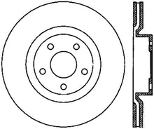 Load image into Gallery viewer, StopTech Power Slot 05-07 Cadillac XLR / 06-09 Chevy Corvette Front Right Slotted CRYO Rotors