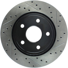 Load image into Gallery viewer, StopTech 06-10 Jeep Commander / 06-10 Gr Cherokee (Exc SRT-8) Slotted &amp; Drilled Front Left Rotor
