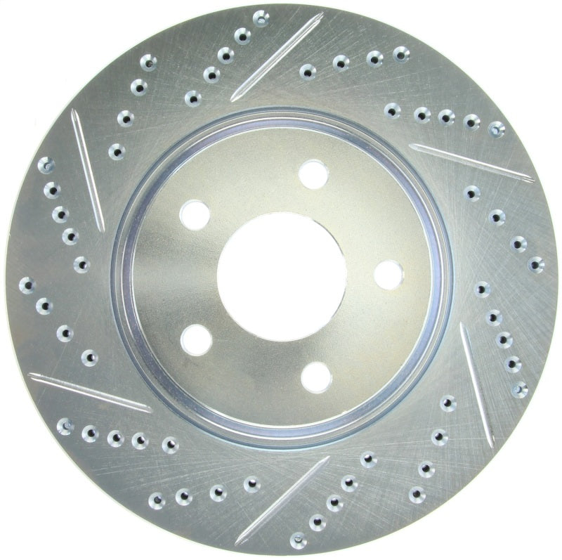 StopTech Select Sport 05-07 Chevrolet Cobalt Slotted and Drilled Right Front Rotor