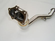 Load image into Gallery viewer, Invidia 05+ MT LGT / 08+ WRX/STi Polished Divorced Waste Gate Downpipe